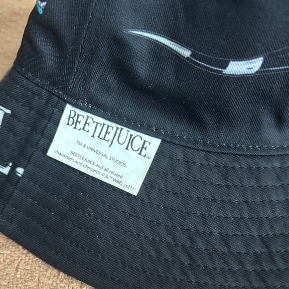 Halloween Horror Nights Beetlejuice bucket hat